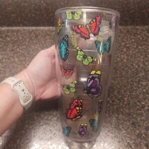 Tervis Tumbler 24 Oz Butterfly Design